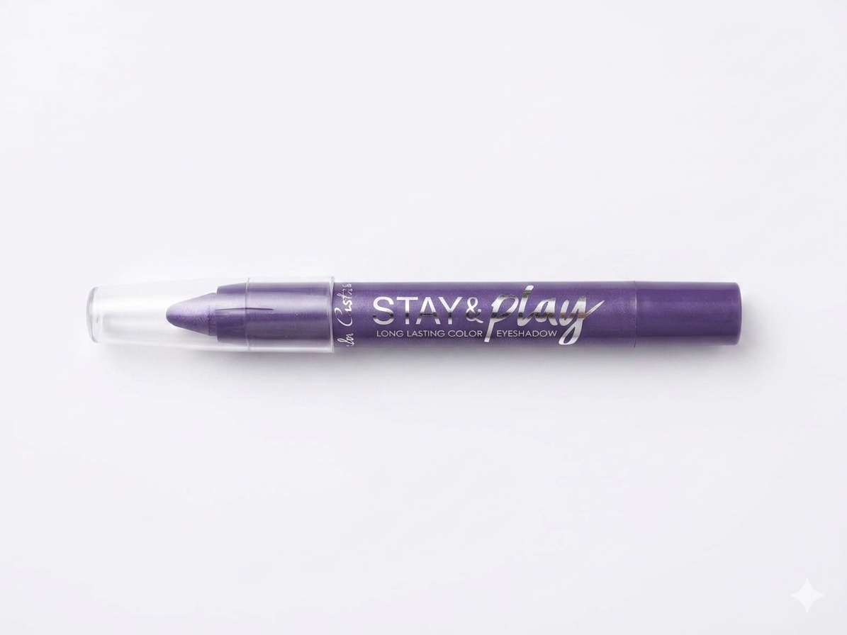 Purple Stay & Play Long Lasting Color Eyeshadow Stick