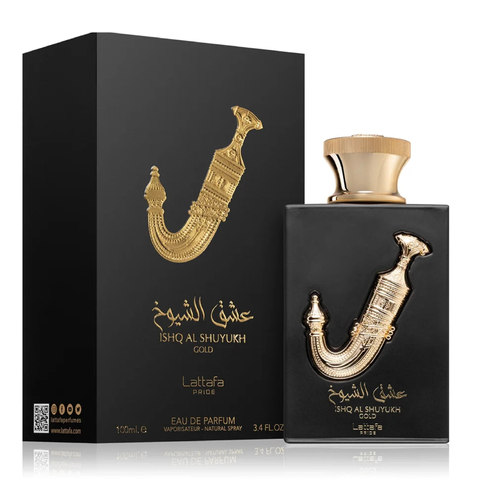 Ishq Al Shuyukh Gold 100ml by Lattafa Pride
