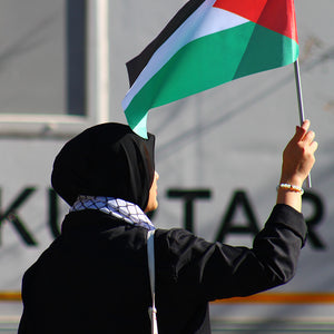 Palestine Hand Flags (Small, Medium, Large) - Amiiraa