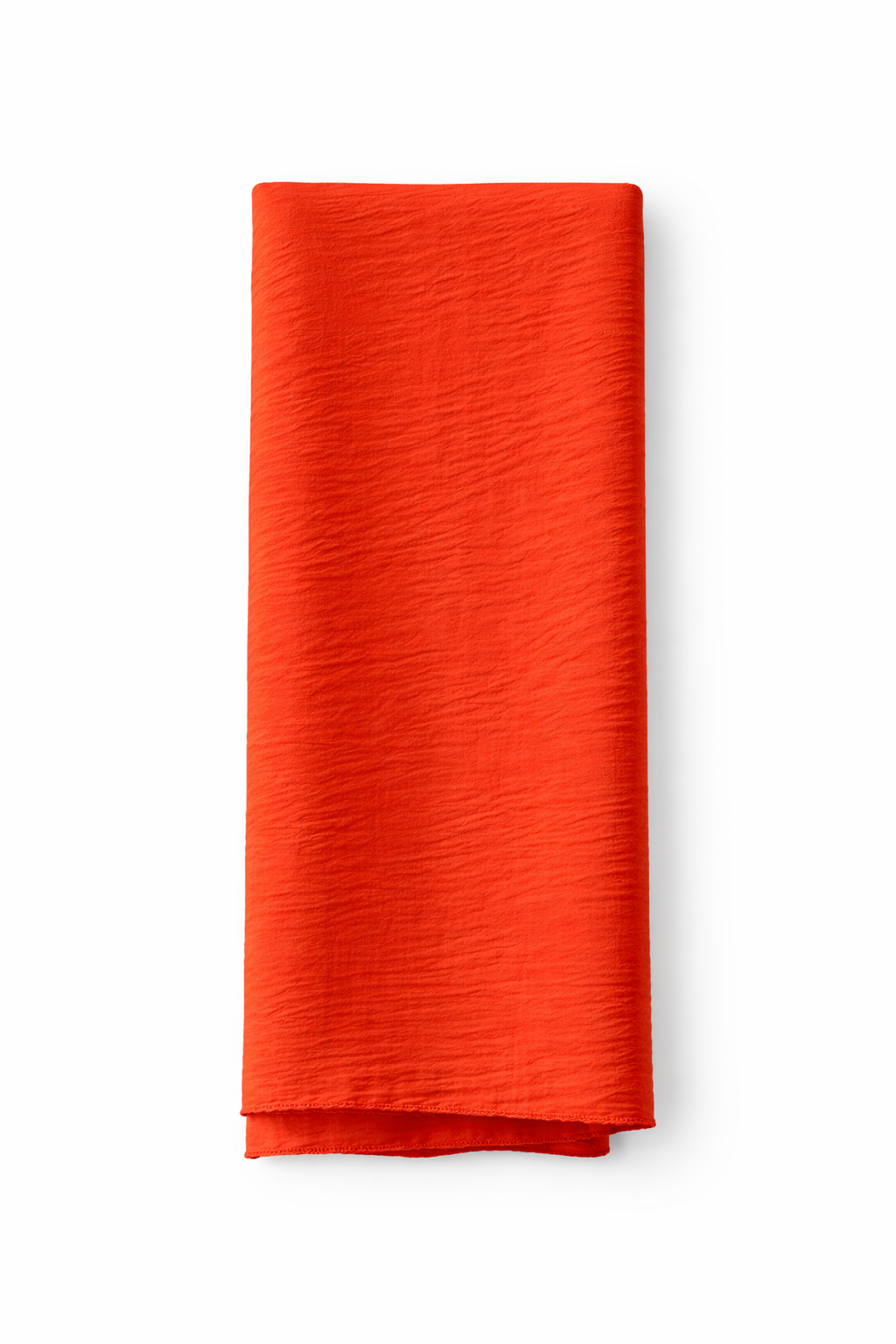 Red Alert Soft airflow fabric scarf with a subtle crinkle texture, perfect for daily modest wear.