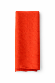 Red Alert Soft airflow fabric scarf with a subtle crinkle texture, perfect for daily modest wear.