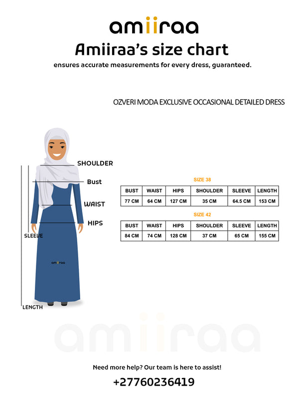 Exclusive Occasional Detailed Dress - amiiraa