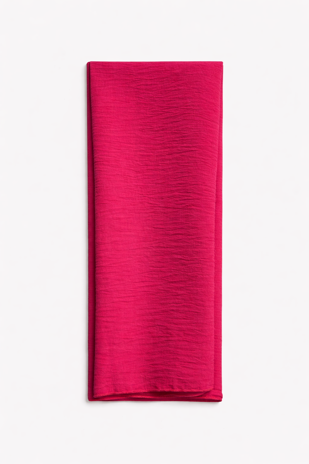 Sangria Soft airflow fabric scarf with a subtle crinkle texture, perfect for daily modest wear.