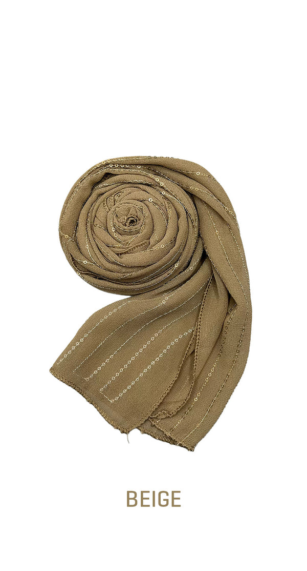 Sequence Long Scarf | Shop online - Amiiraa