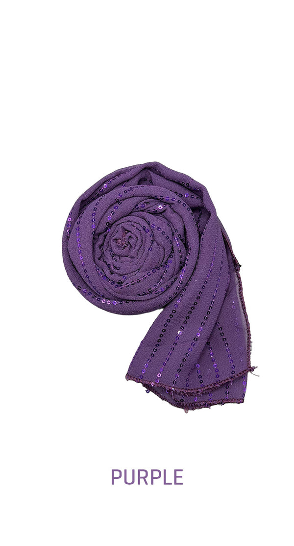 Sequence Long Scarf | Shop online - Amiiraa