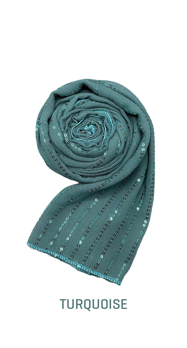 Sequence Long Scarf | Shop online - Amiiraa