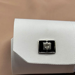 Shiny Square Centre, Stainless Steel Cufflinks - Amiiraa