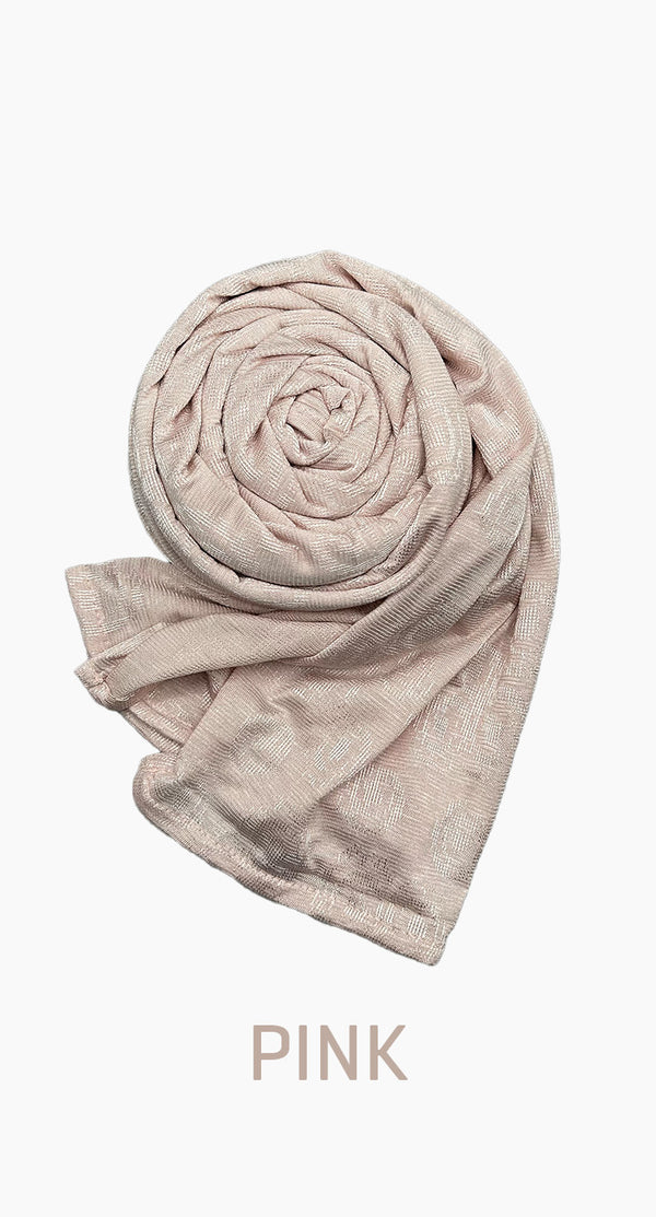 Stretch Long Scarf with star pattern - amiiraa - Amiiraa