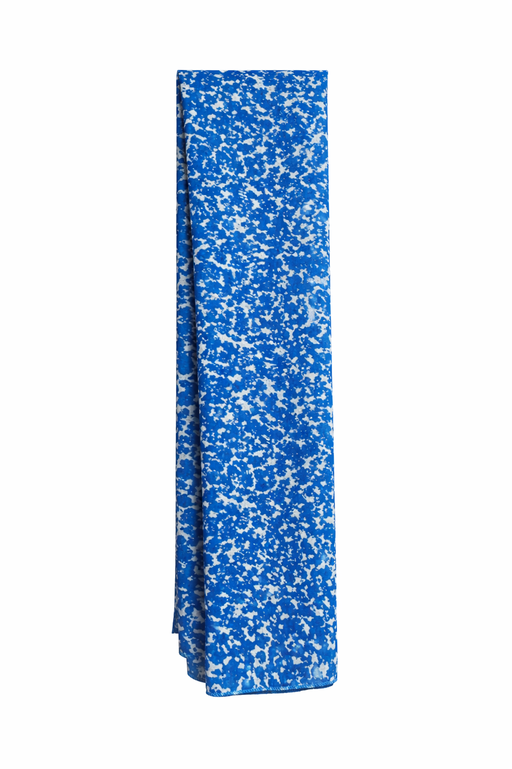 Swedish Blue Speckled Chiffon Lightweight Modest Scarf for Women