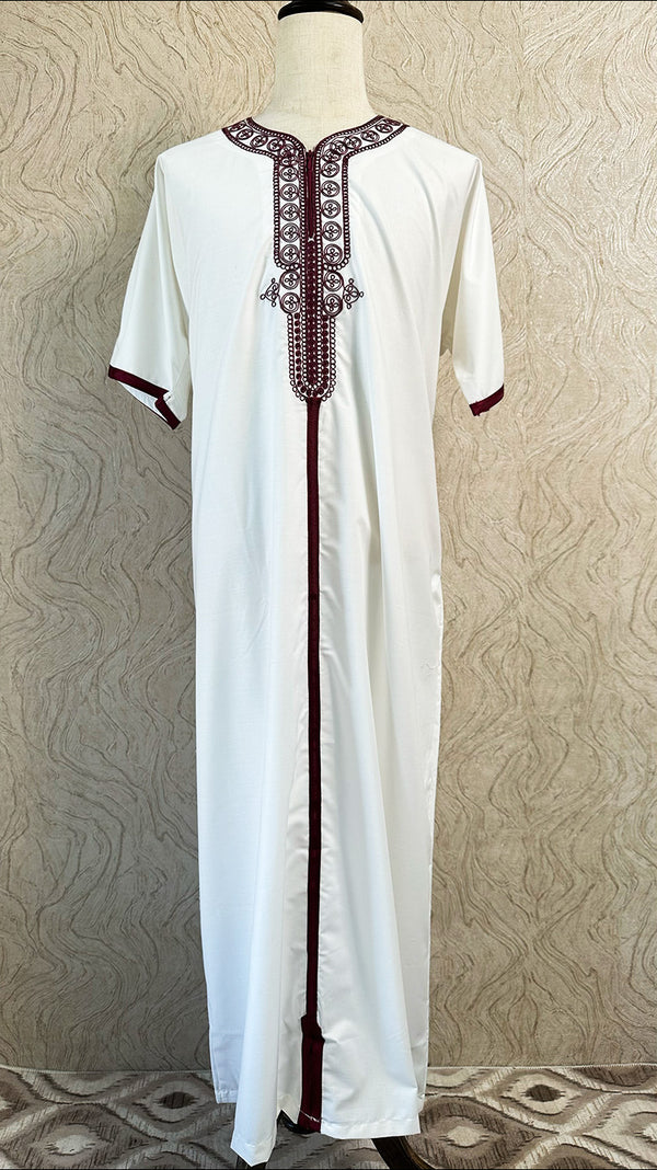 Al-Othaiman Shorts Sleeve Thobe - Amiiraa