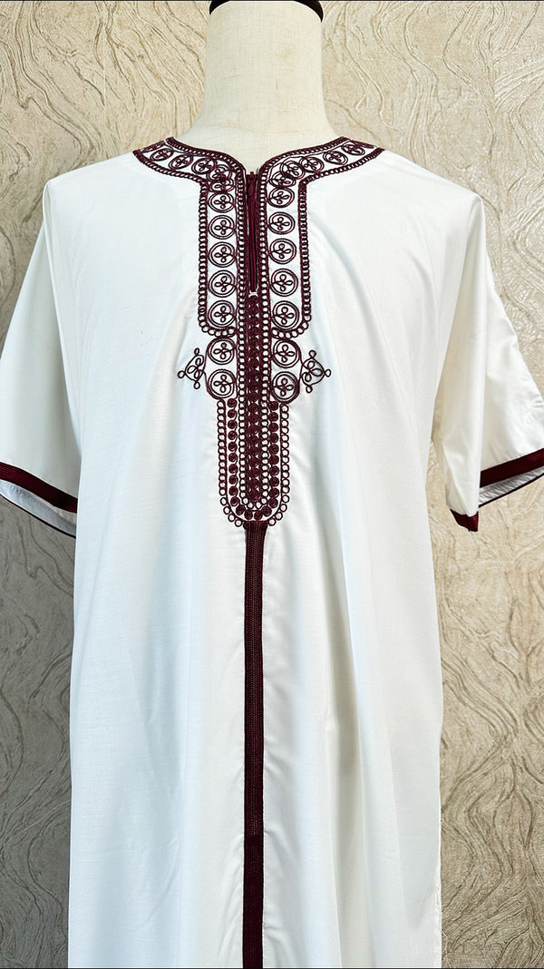 Al-Othaiman Shorts Sleeve Thobe - Amiiraa