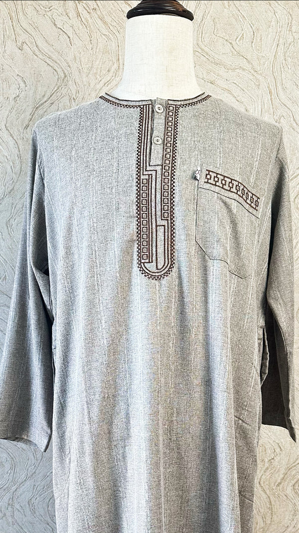 Long Sleeve Thobe - Alwasiem - Amiiraa