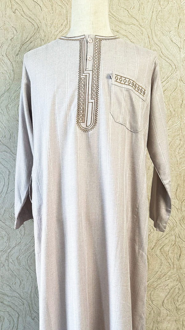 Long Sleeve Thobe - Alwasiem - Amiiraa