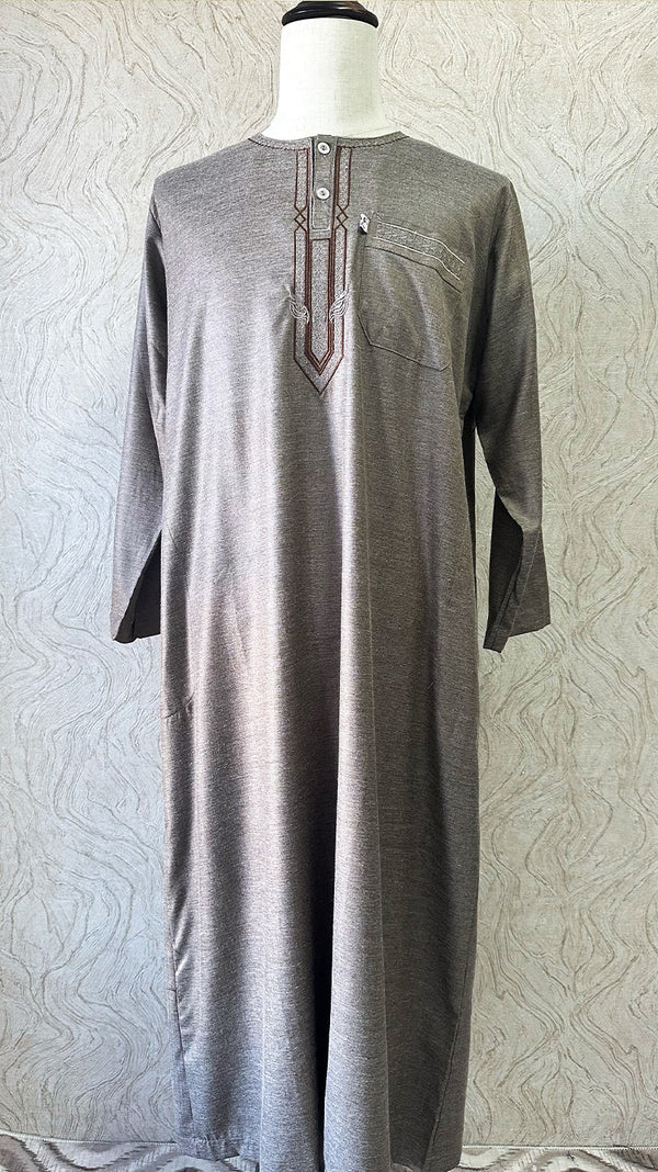 Long Sleeve Thobe - Alwasiem - Amiiraa