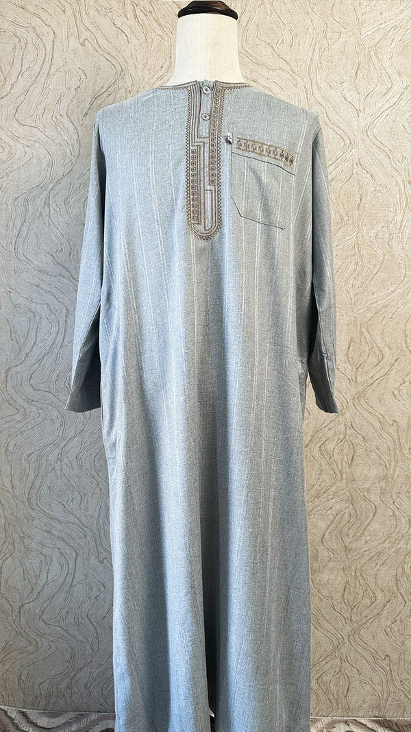 Long Sleeve Thobe - Alwasiem - Amiiraa