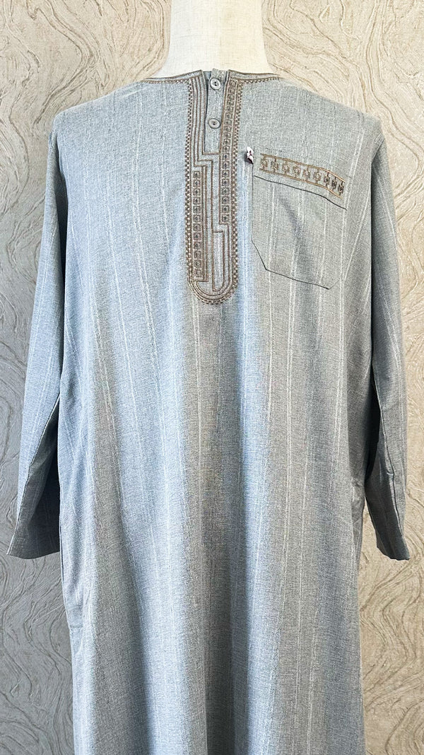 Long Sleeve Thobe - Alwasiem - Amiiraa