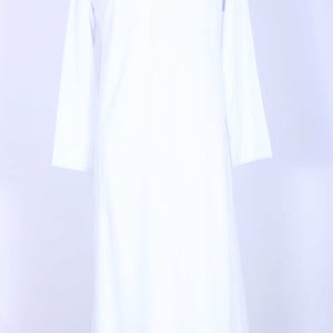 Almadini Men's Summer White Thobe | Shop Online - amiiraa