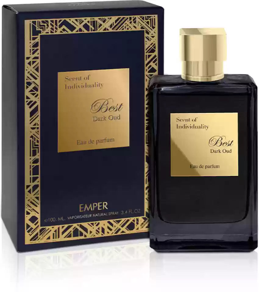 Best Dark Oud 100 ml Eau De Parfum by Emper ("Scent of Individuality" fragrance line)
