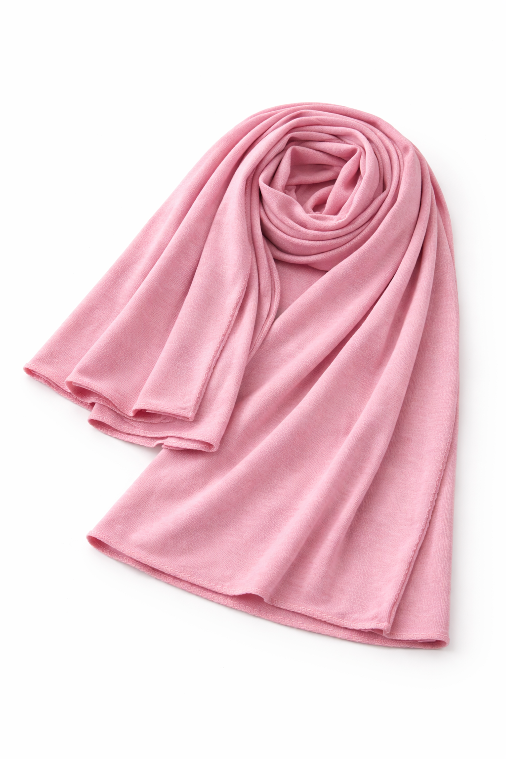 Dawn Pink Soft, stretchy cotton jersey scarf designed for comfortable everyday modest wear