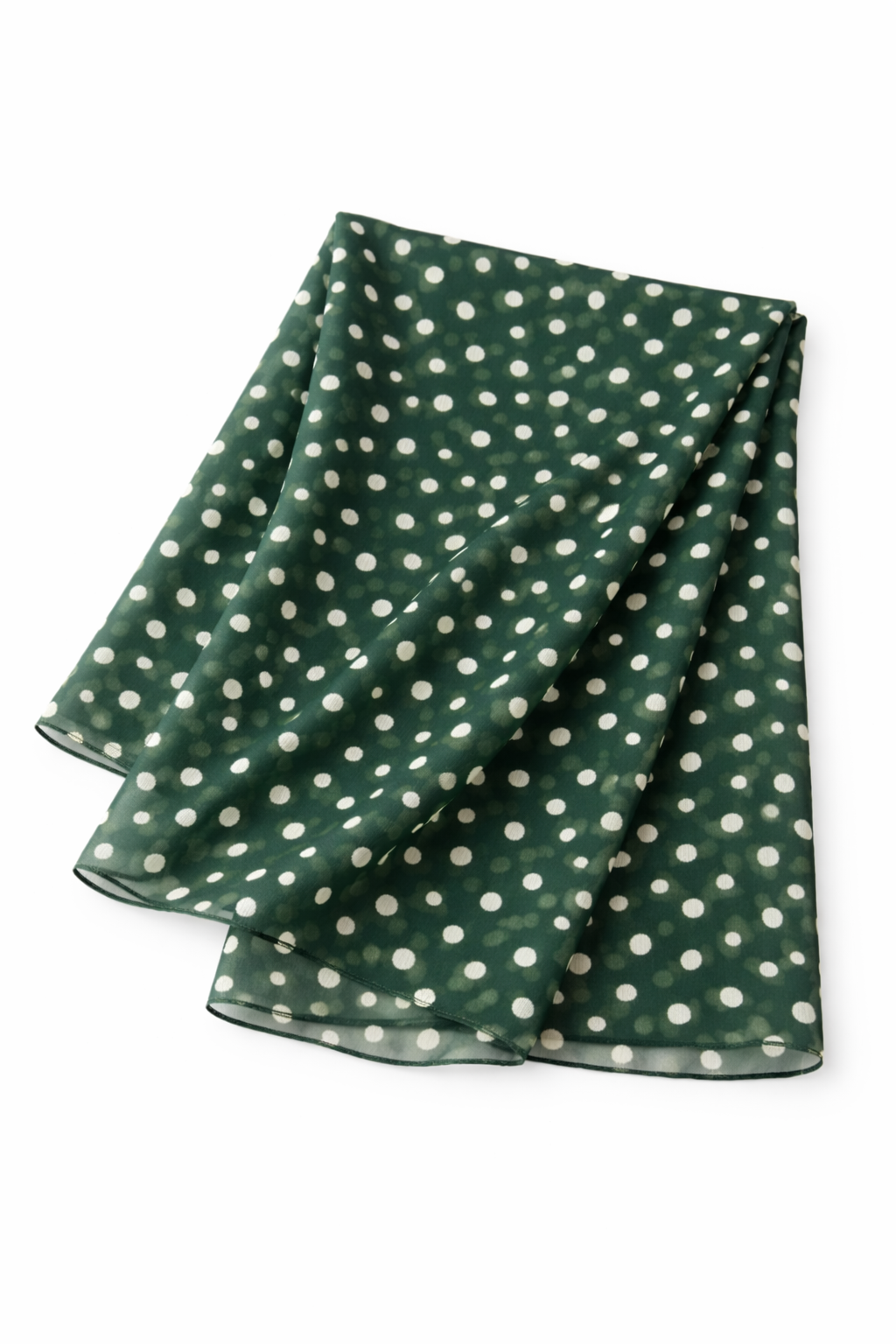 Lightweight Eden Speckled Polka Dot Chiffon Scarf for Women