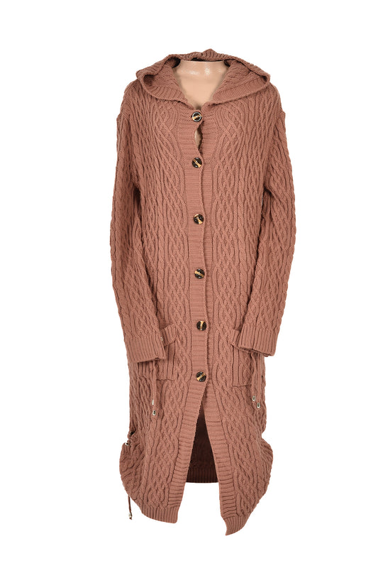 Free Size 3/4 Pullover Women Jersey- rusty pink
