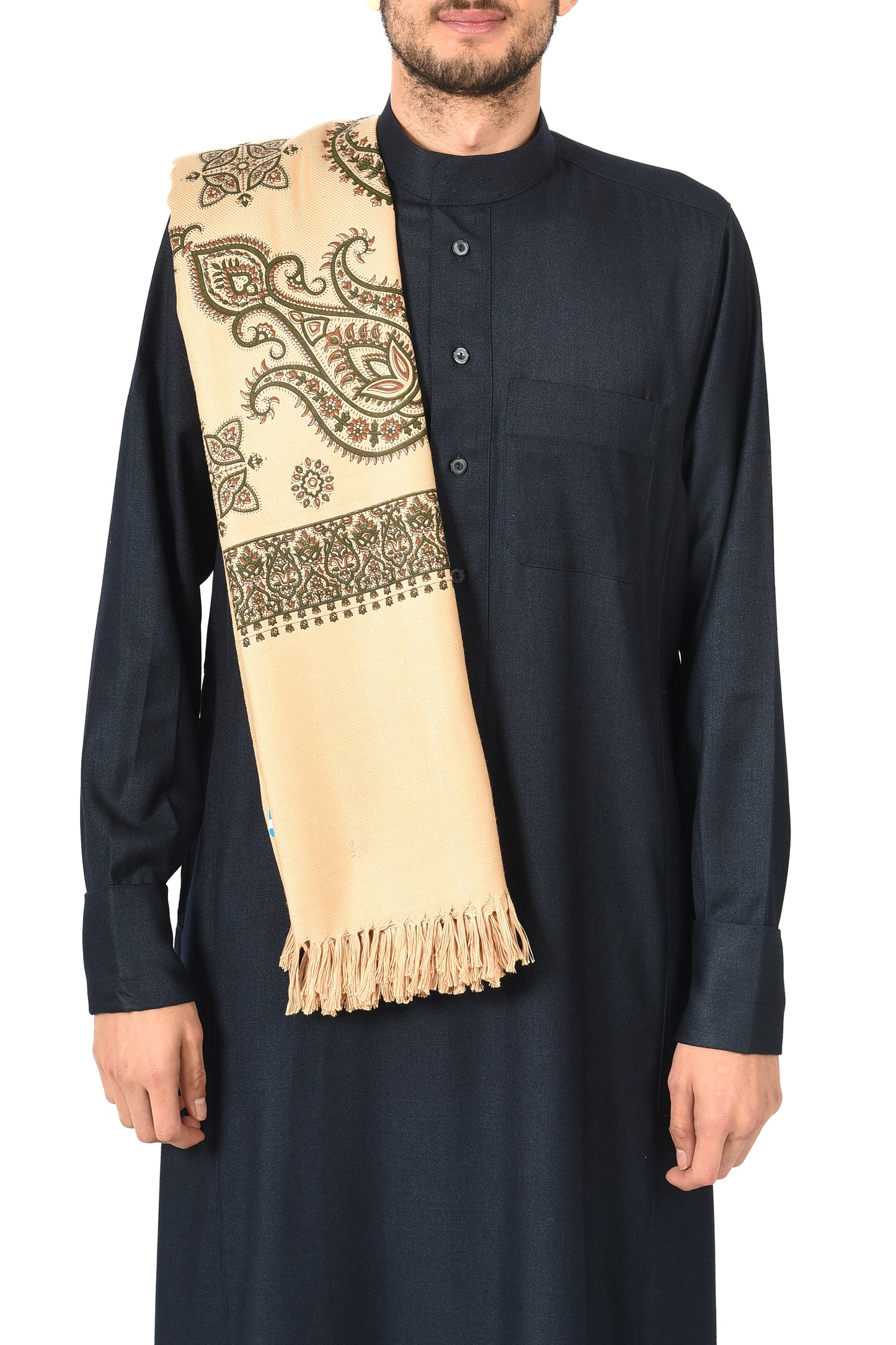 Mens shawls- yellow