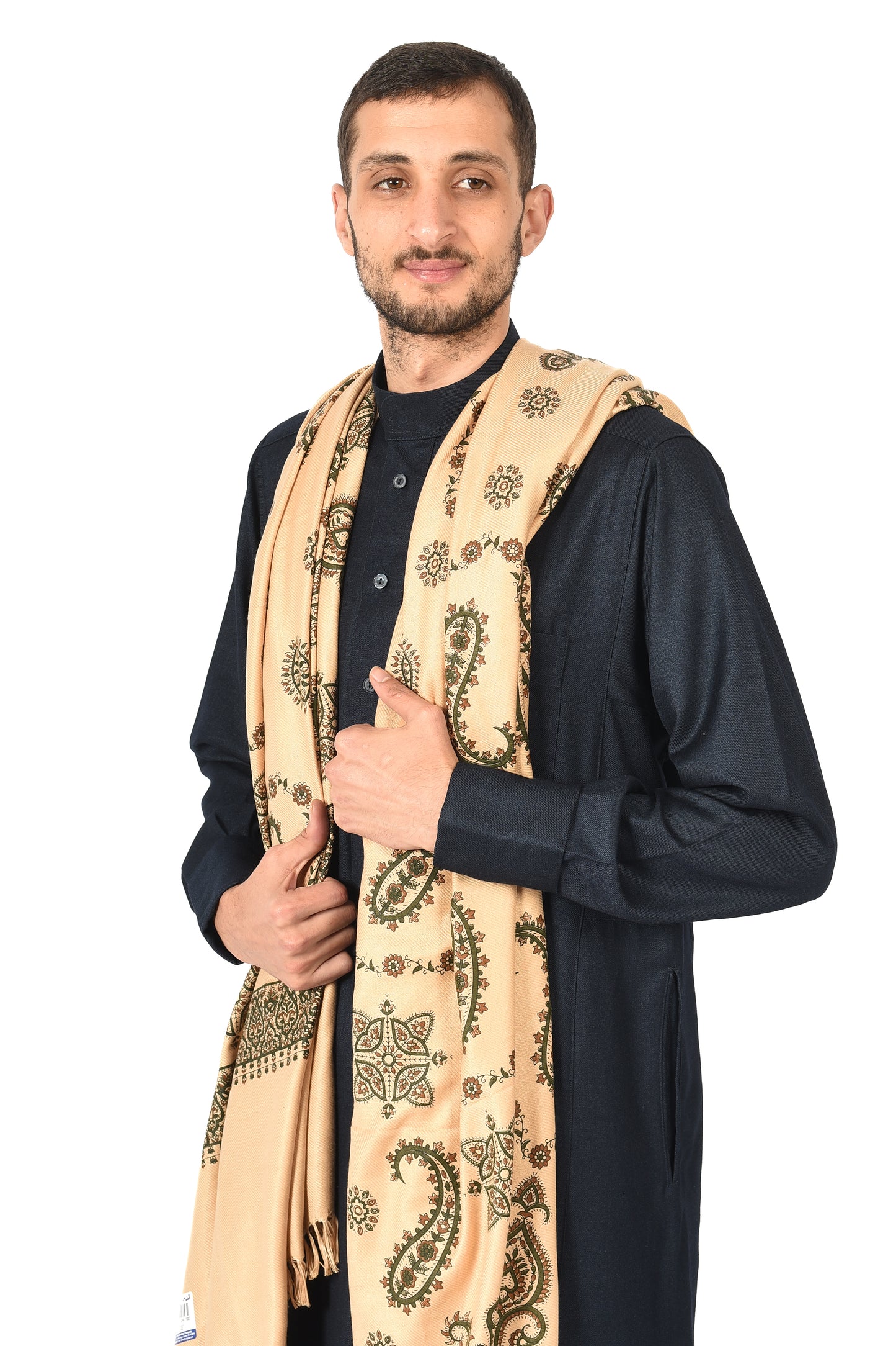 Mens shawls- yellow