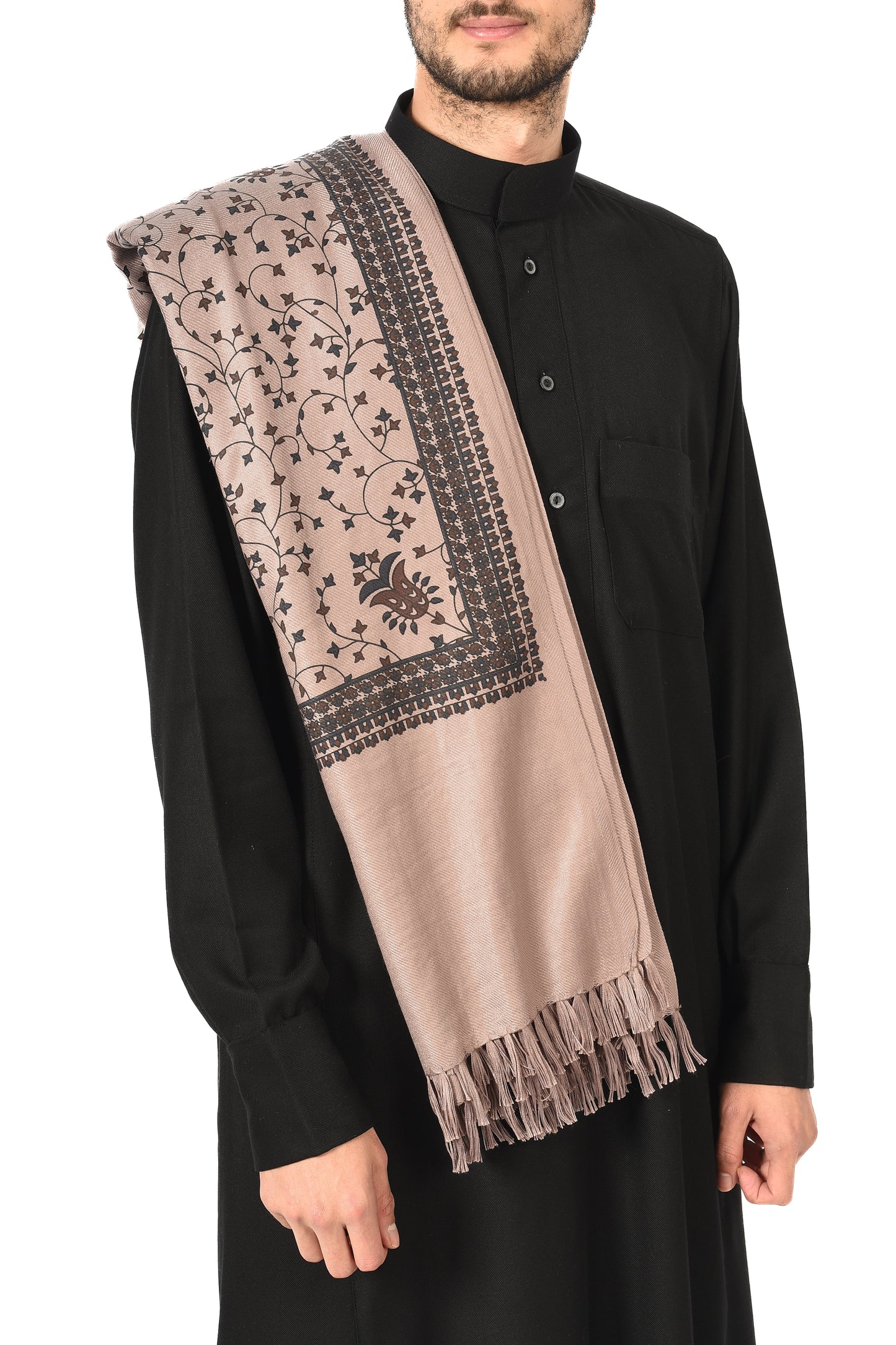 Mens shawls- red