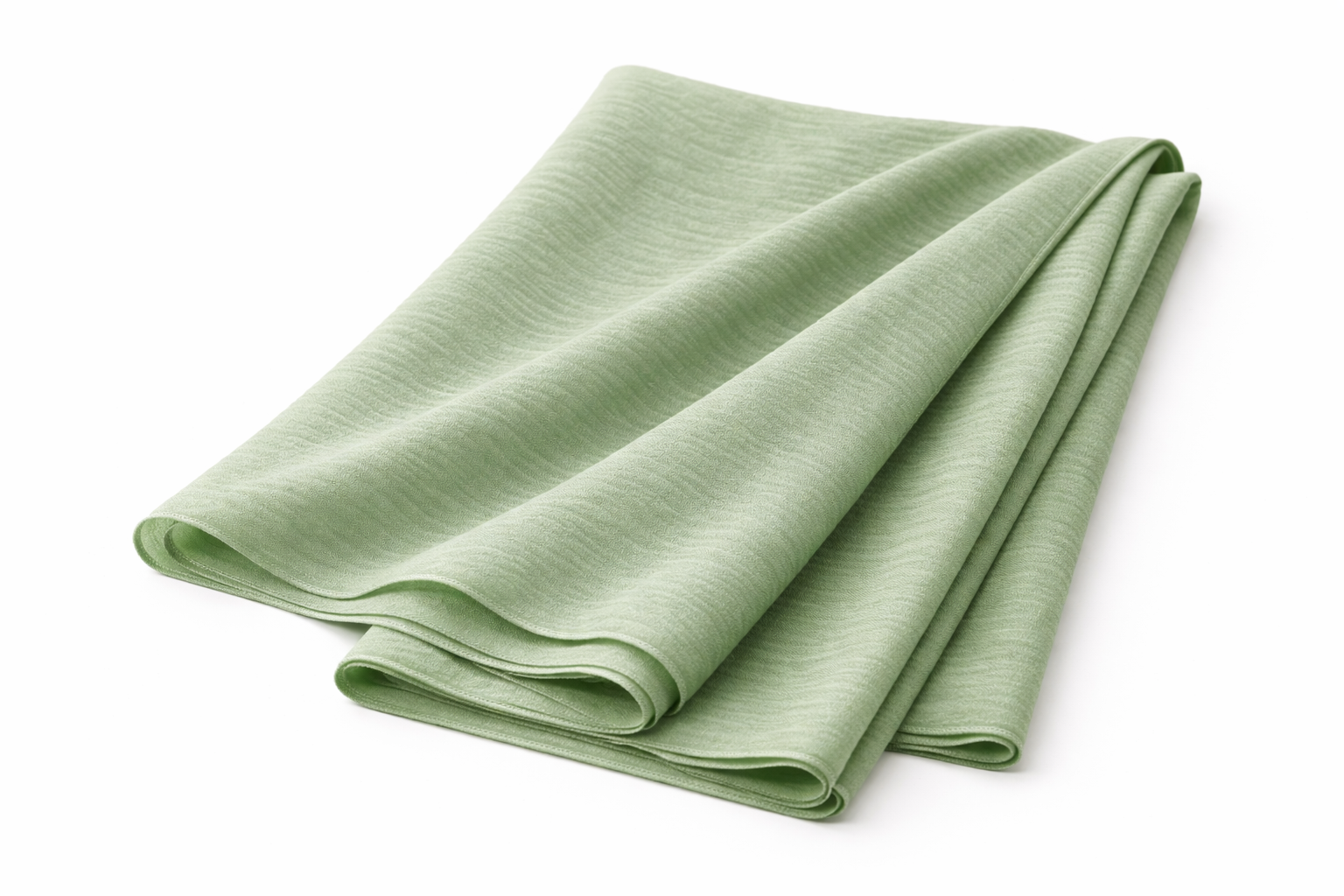 Frosty Spruce Soft airflow fabric scarf with a subtle crinkle texture, perfect for daily modest wear