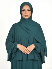 Pineneedle Flowing Modest Top & Maxi Skirt Set