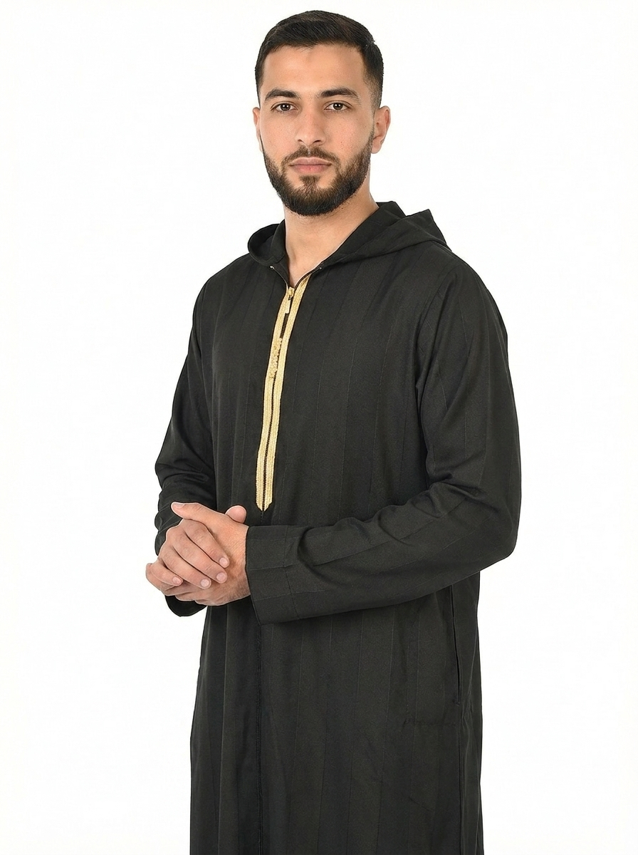 Meteorite Men’s Hooded Moroccan Thobe
