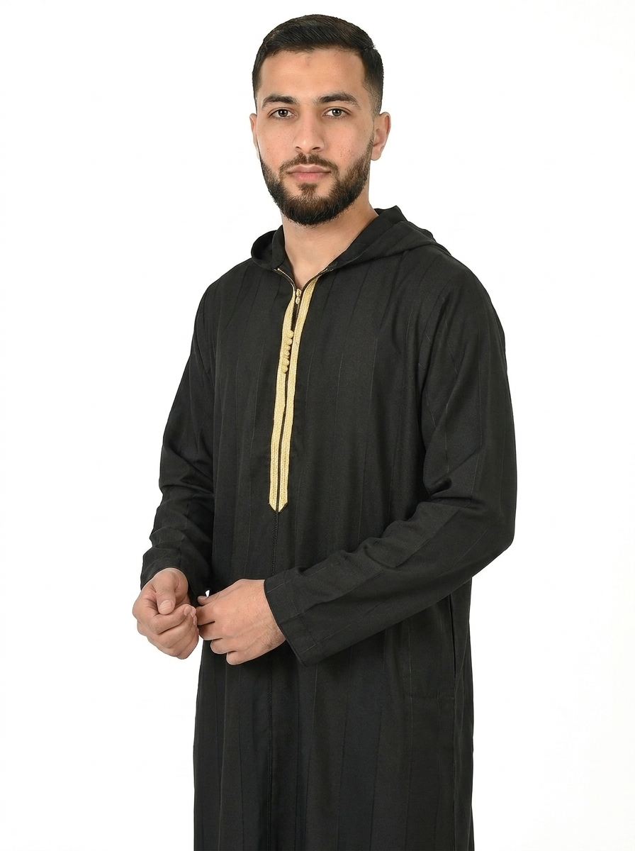 Meteorite Men’s Hooded Moroccan Thobe