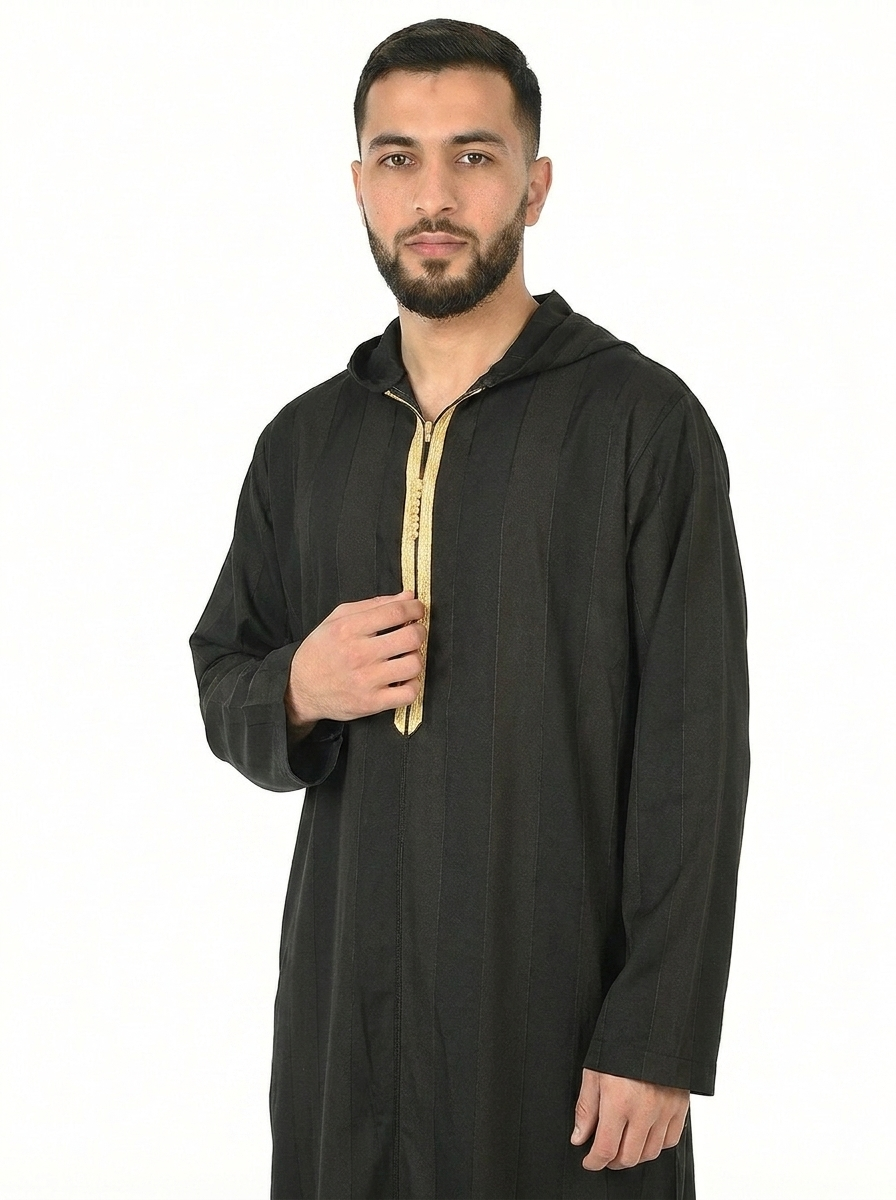 Meteorite Men’s Hooded Moroccan Thobe
