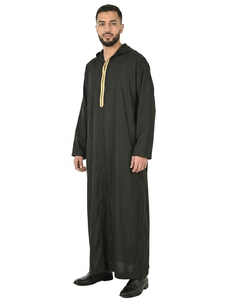 Meteorite Men’s Hooded Moroccan Thobe