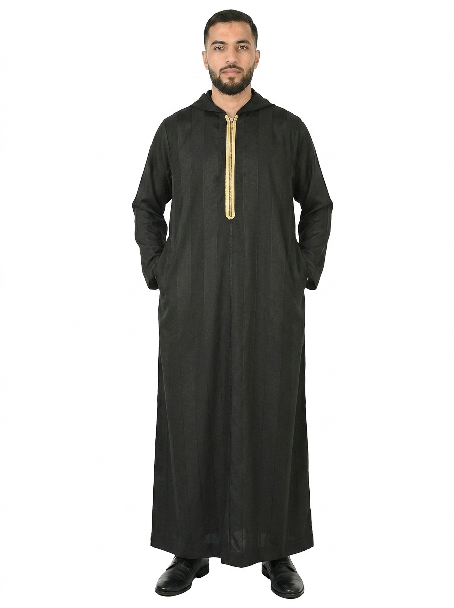 Meteorite Men’s Hooded Moroccan Thobe
