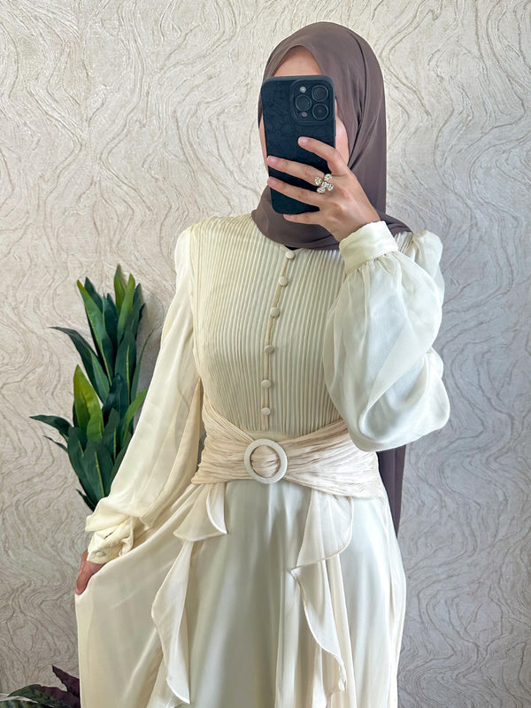 Ruffle Maxi Dress | Shop online - Amiiraa