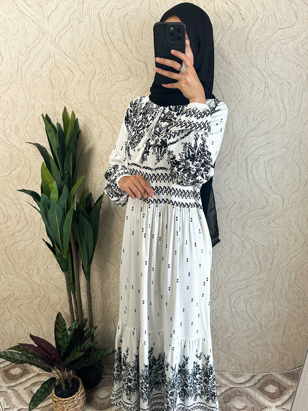 Flower Mosaic Dress | Shop online - Amiiraa