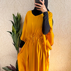 Plain Cotton Kaftan | Free Size - Amiiraa