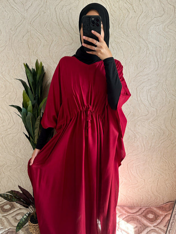 Plain Cotton Kaftan | Free Size - Amiiraa