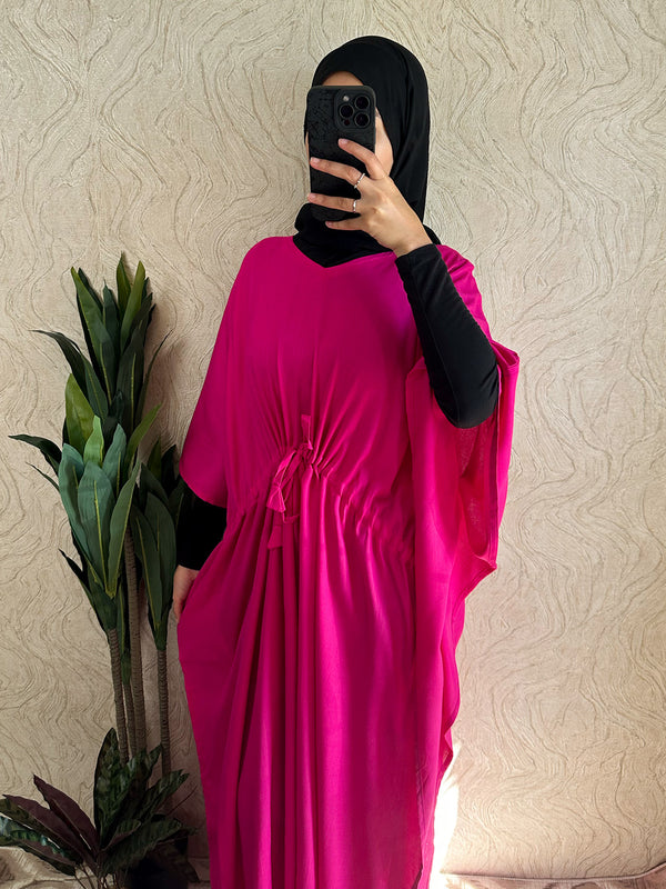 Plain Cotton Kaftan | Free Size - Amiiraa