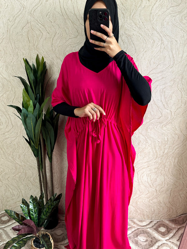 Plain Cotton Kaftan Set 1 | Free Size - Amiiraa