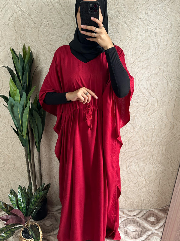 Plain Cotton Kaftan Set 1 | Free Size - Amiiraa