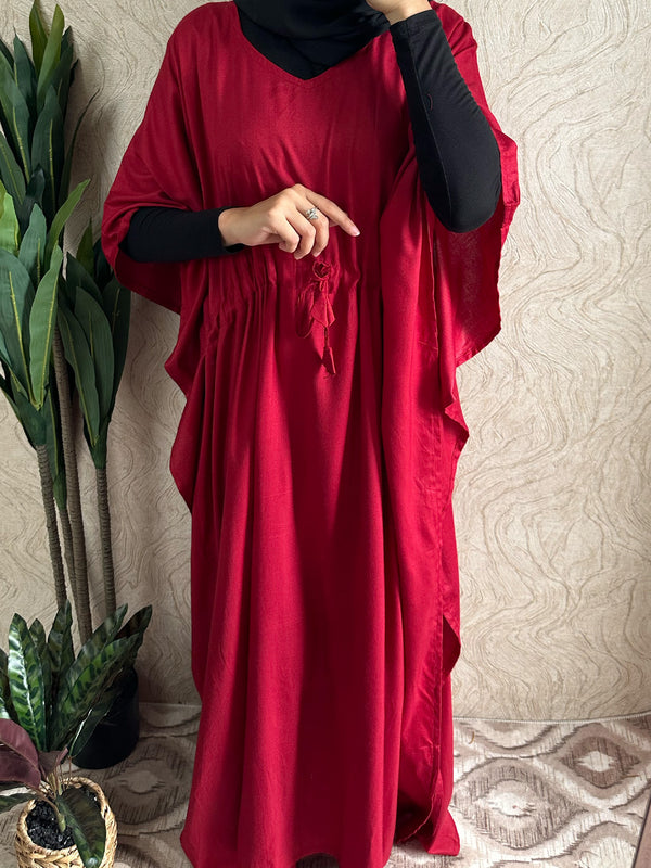 Plain Cotton Kaftan Set 1 | Free Size - Amiiraa