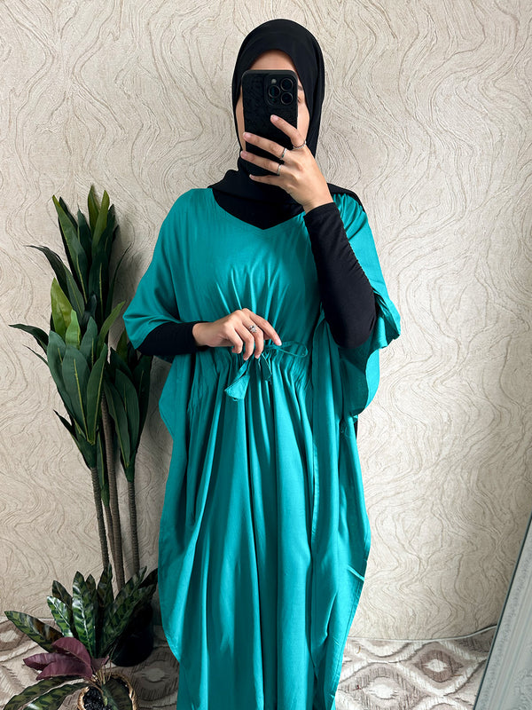 Plain Cotton Kaftan Set 2 | Free Size - Amiiraa