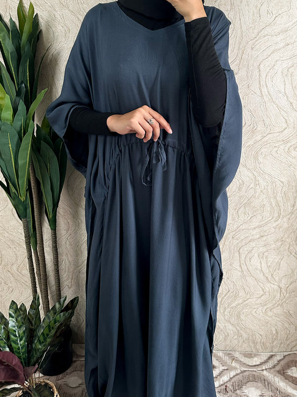 Plain Cotton Kaftan Set 2 | Free Size - Amiiraa