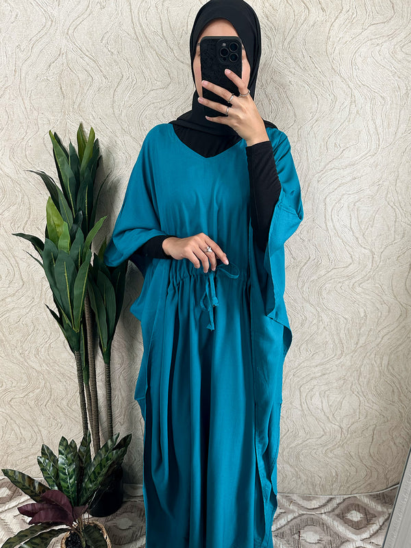 Plain Cotton Kaftan Set 2 | Free Size - Amiiraa