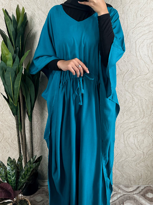 Plain Cotton Kaftan Set 2 | Free Size - Amiiraa