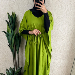 Plain Cotton Kaftan Set 3 | Free Size - Amiiraa