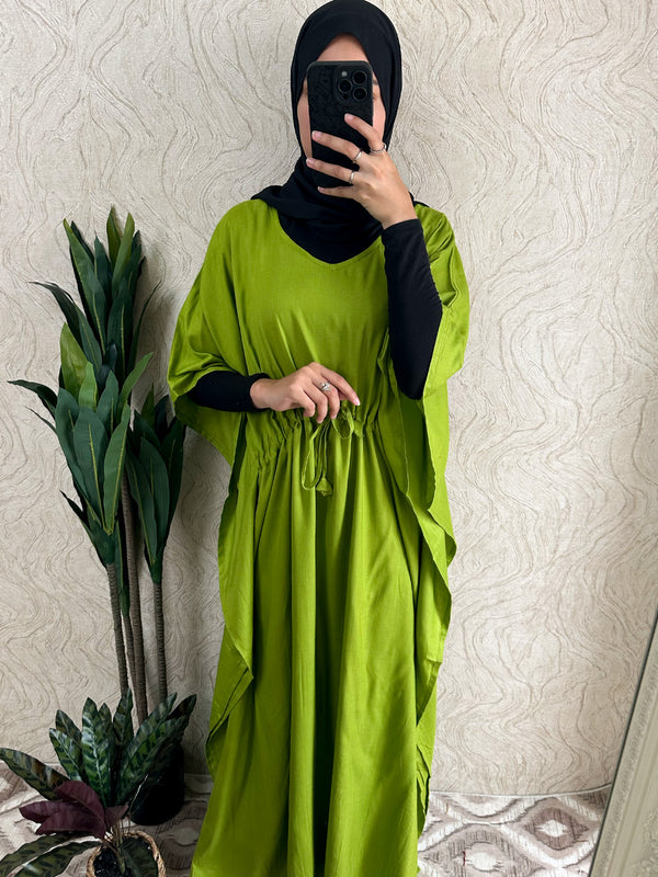 Plain Cotton Kaftan Set 3 | Free Size - Amiiraa