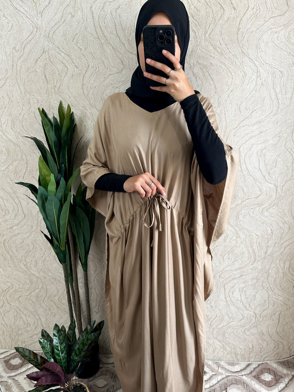 Plain Cotton Kaftan Set 3 | Free Size - Amiiraa